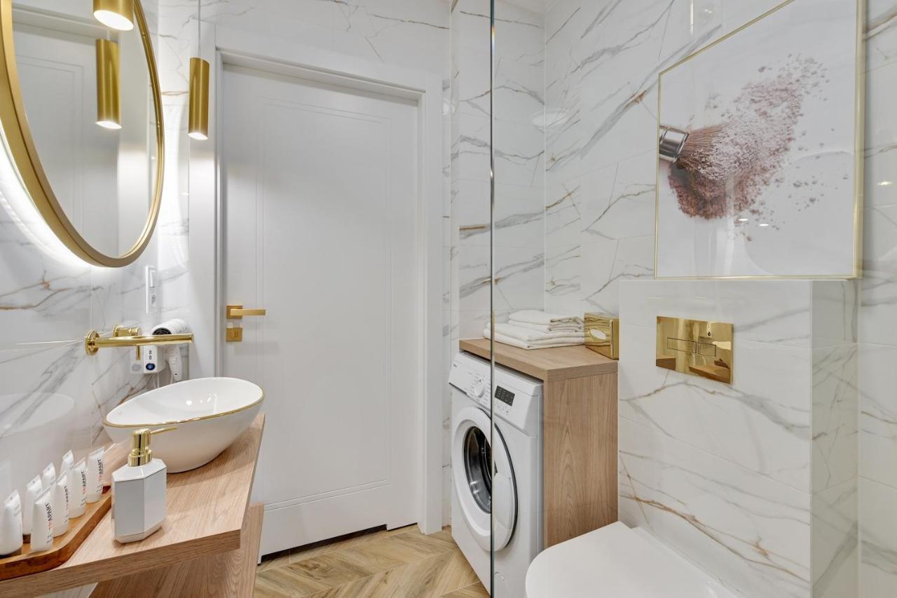 Triapart Apartment Angielska Grobla Delux 格但斯克 外观 照片